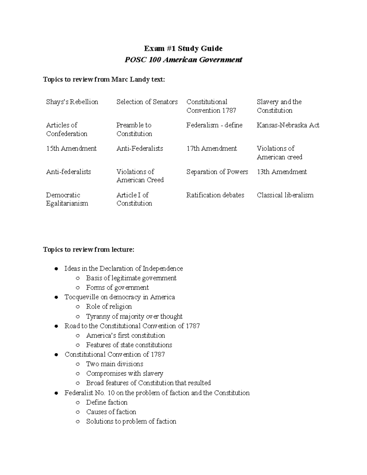 american government topics for research papers