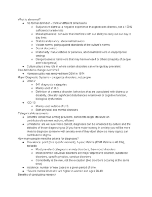 Chapter 8 - Abnormal Psych – Chapter 8 Suicide O The Intentional ...