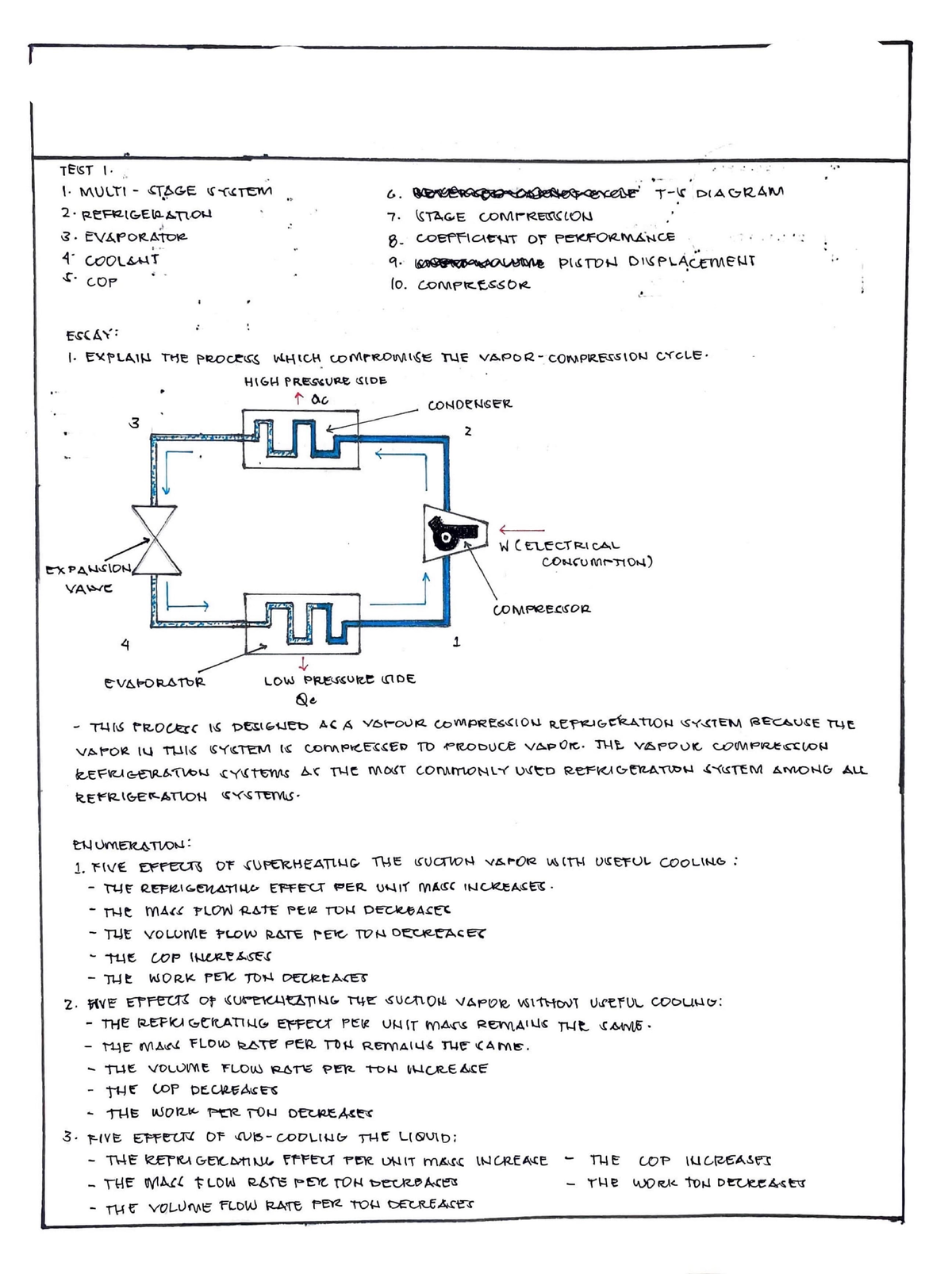 Final Exam Refrigeration Systems Mechanical Engineering Studocu