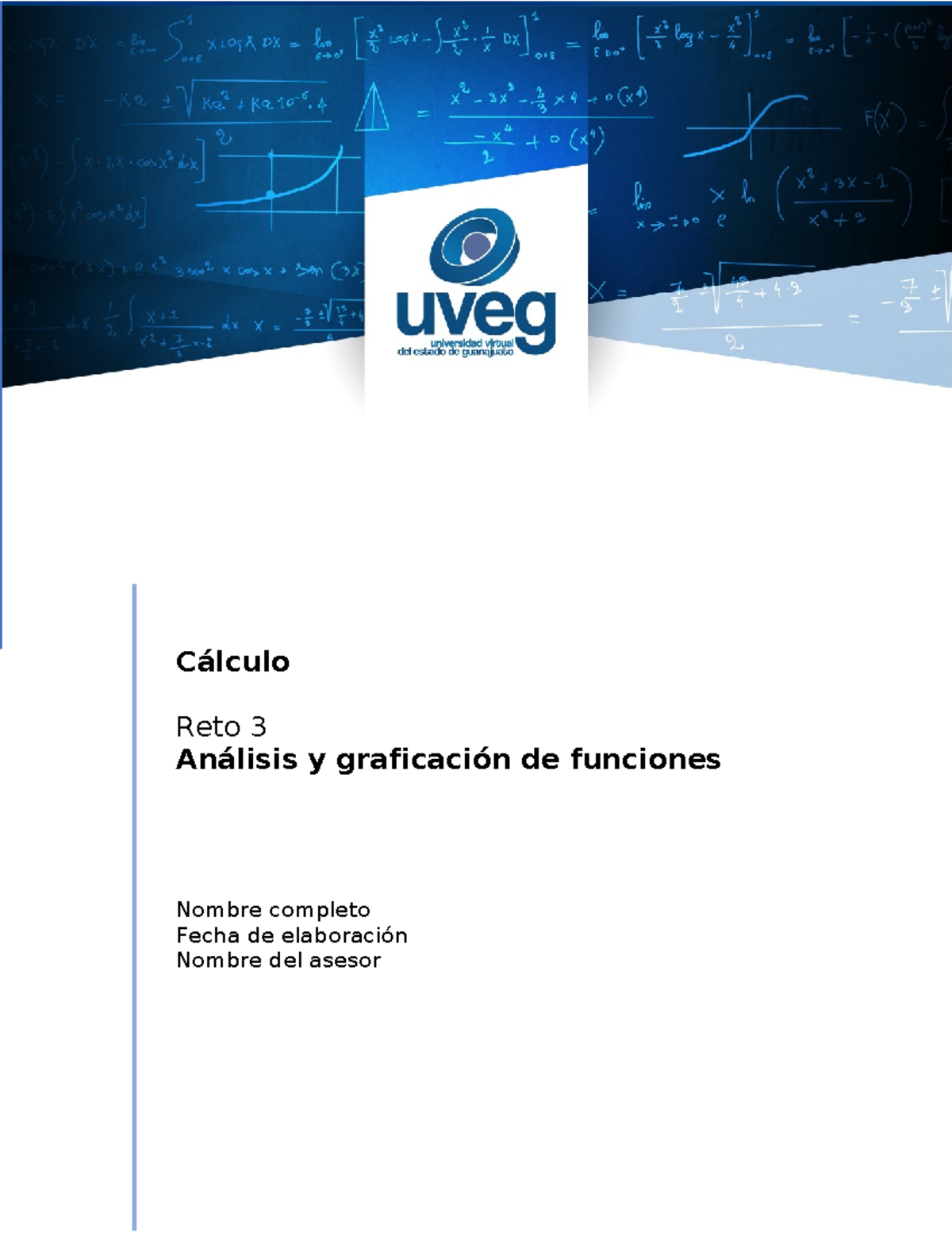 Reto 3 - Derivadas Cálculo Reto 3 Análisis Y Graficación De Funciones ...