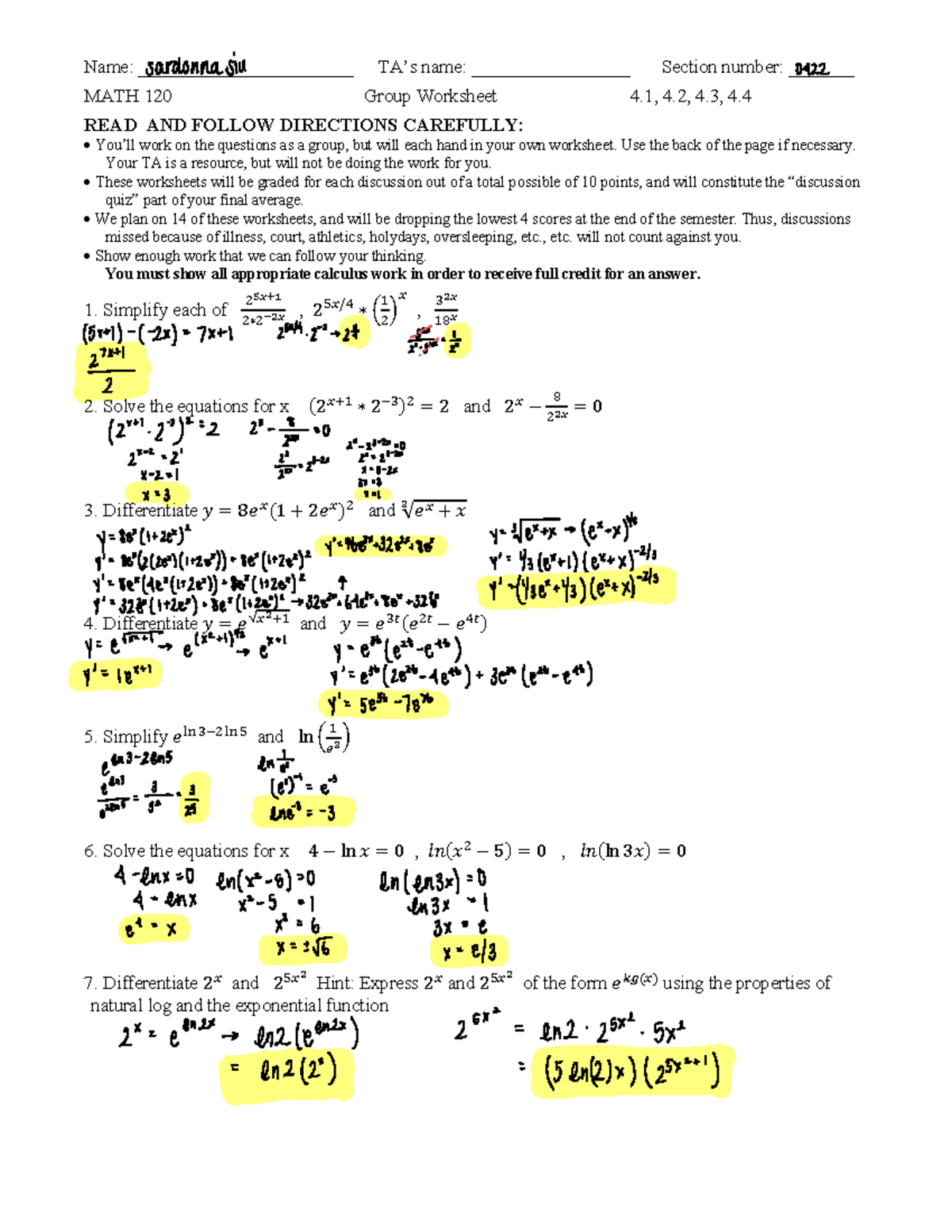 worksheets read and follow directions carefully x you ll zork on the questions as a group but studocu