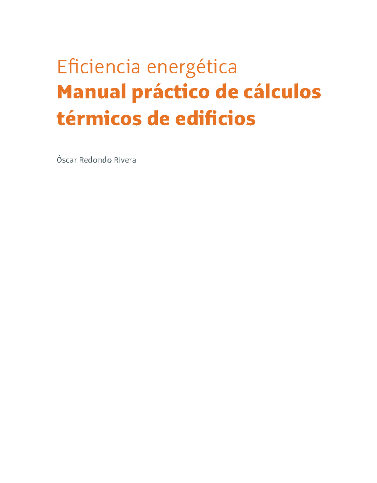 Eficiencia energética - Eficiencia energética Manual práctico de ...