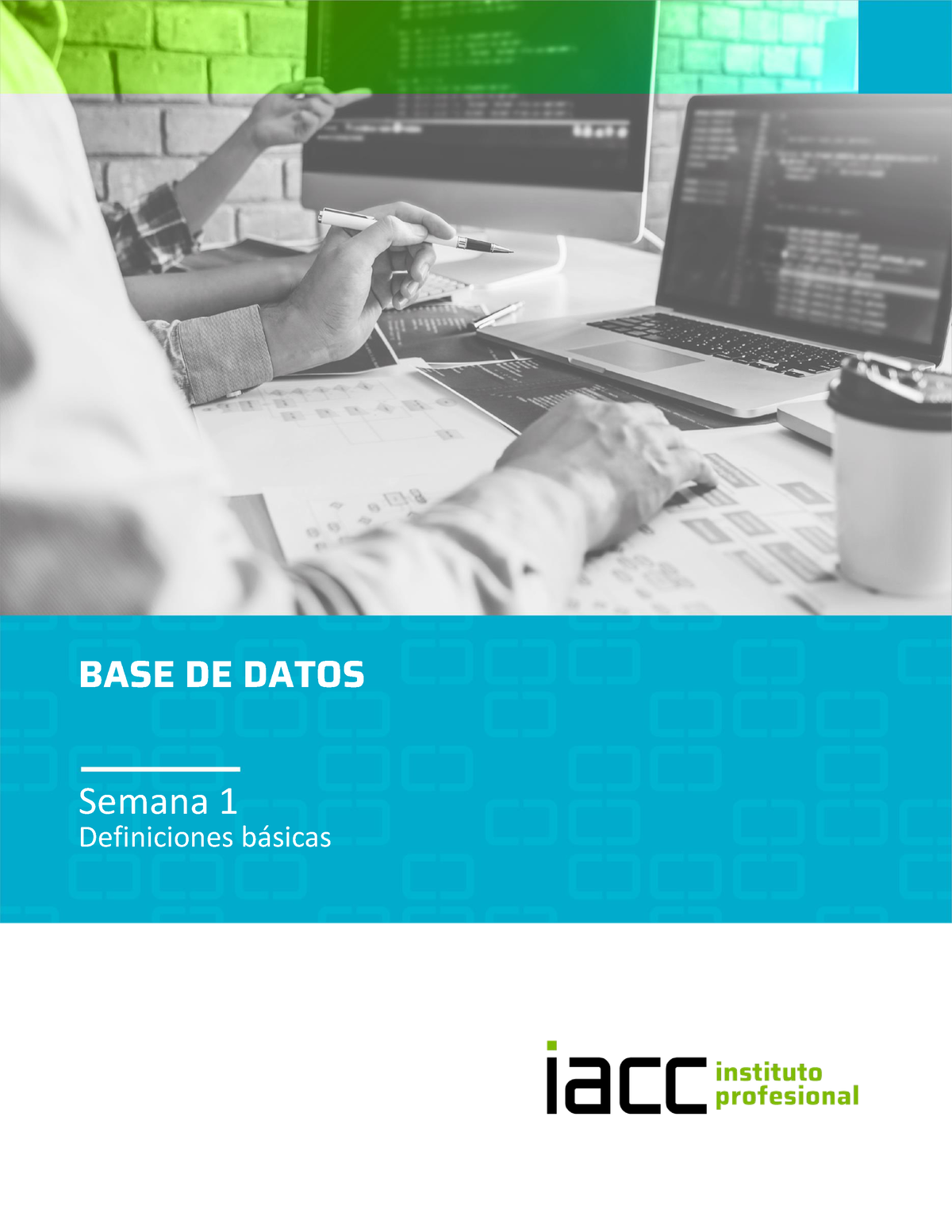 S Contenido Basbd Definiciones Bsicas Iacc Definiciones Bsicas Aprendizaje