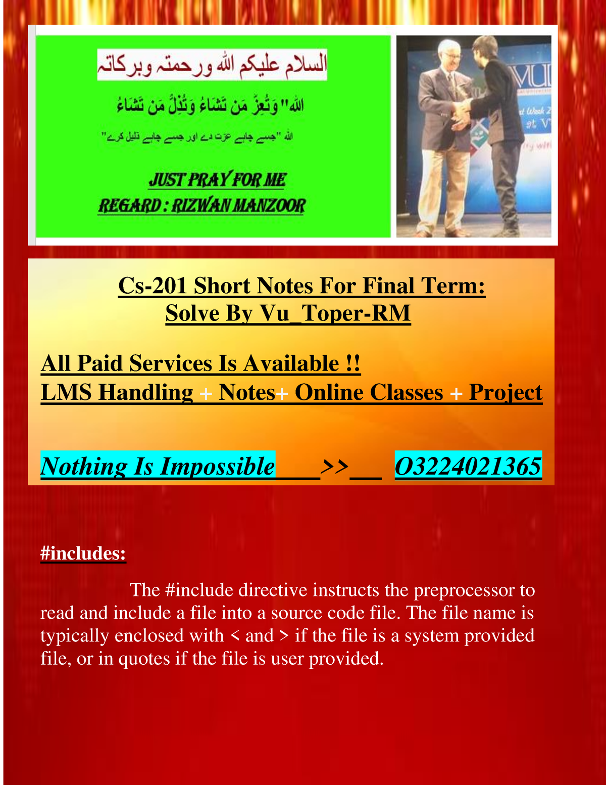 cs-201-short-notes-final-term-by-vu-topper-rm-cs-201-short-notes-for