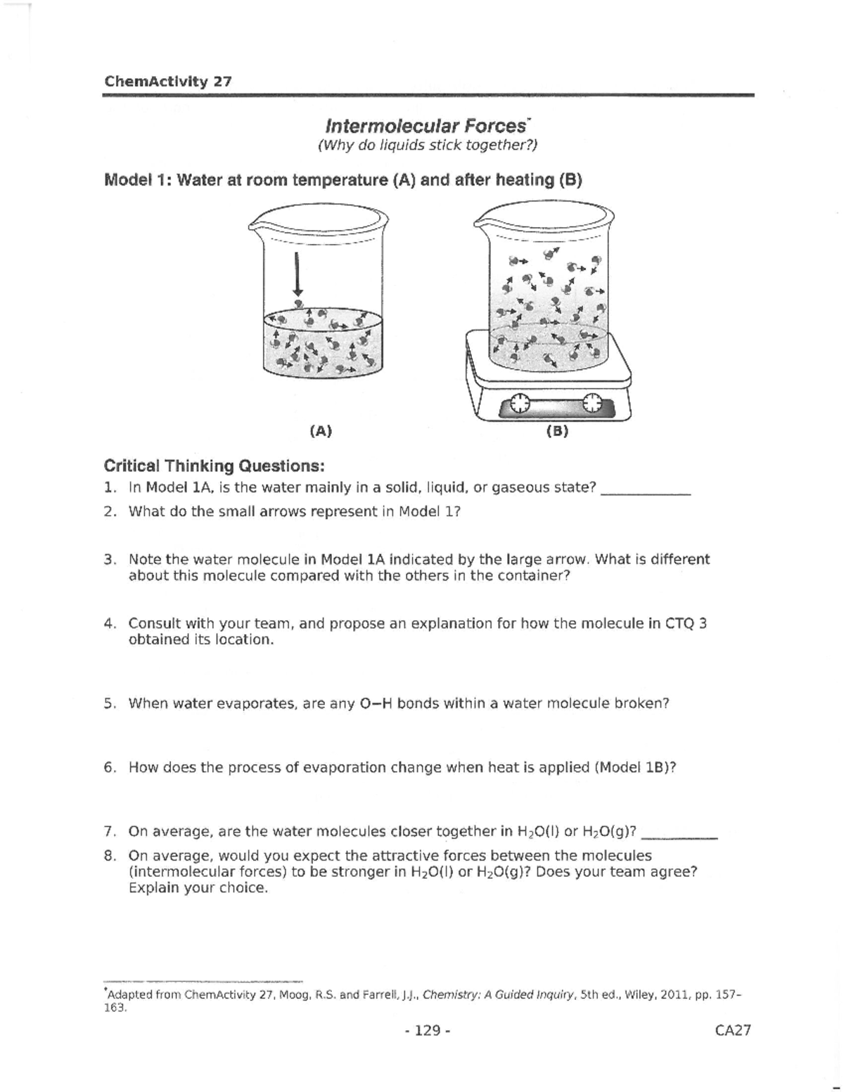 Intro ca27 intermolecular forces - CHM 1045 - Studocu