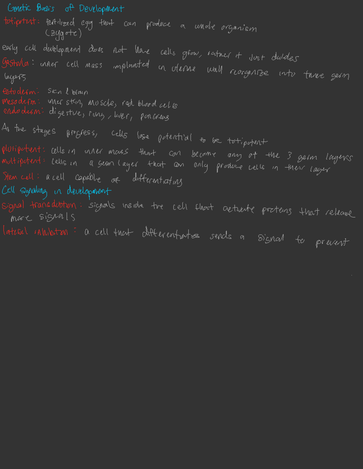 Genes And Development Biology How Life Works Basis of