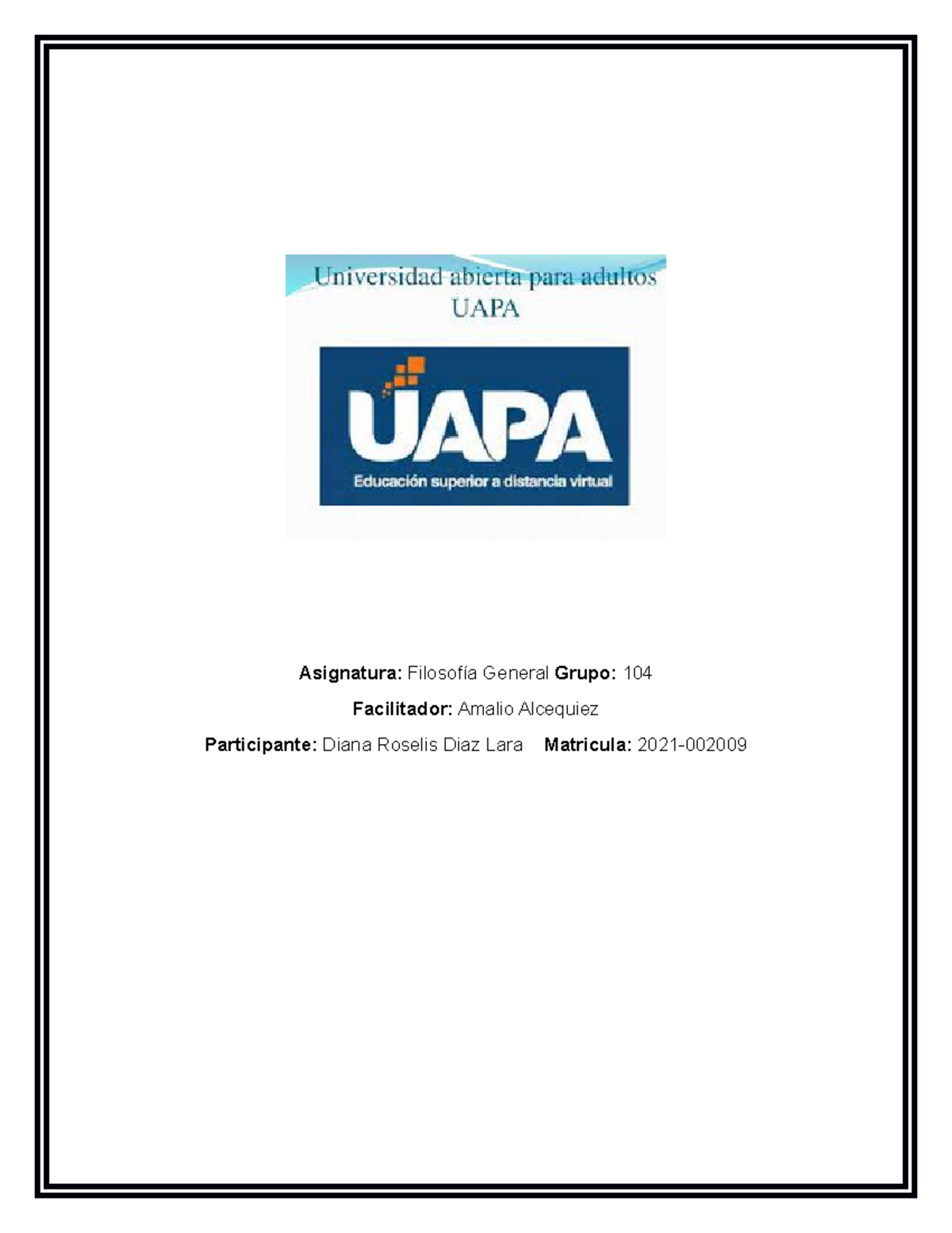 Tarea 1 De Filosofia - Material Para El Aprendizaje - Asignatura ...