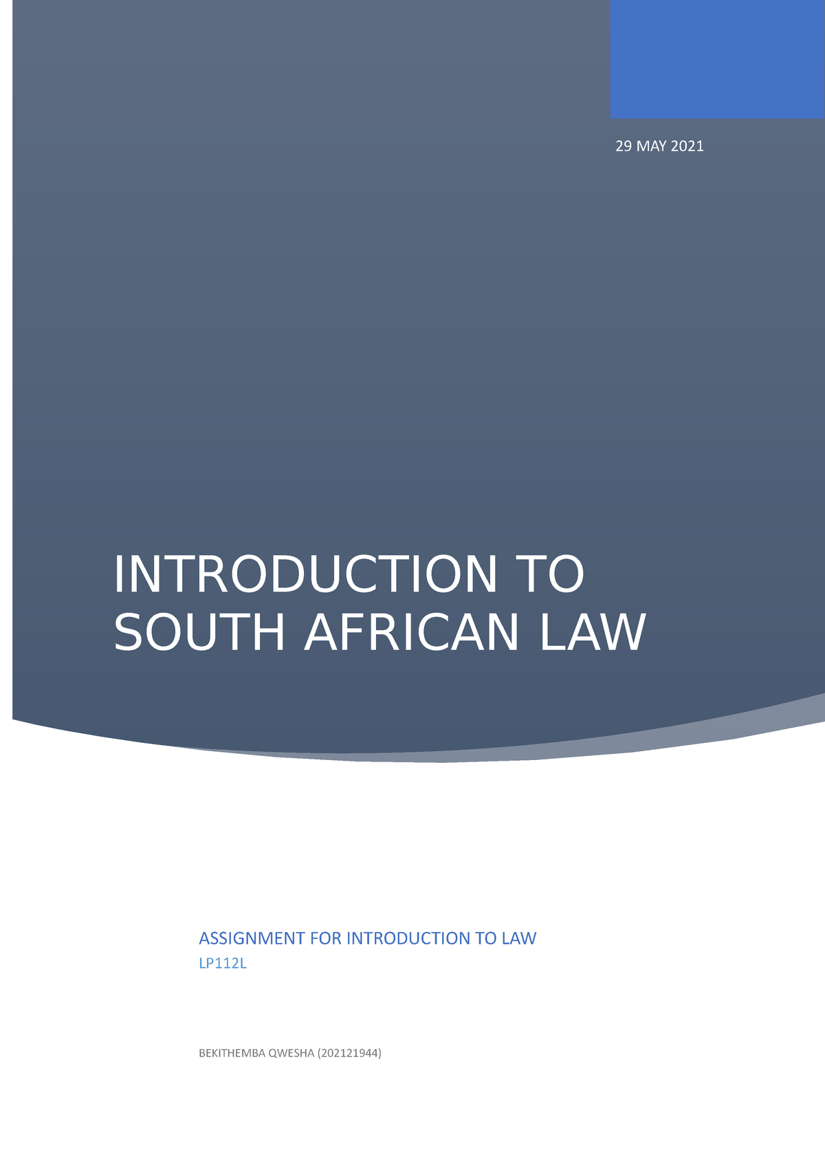 law thesis topics south africa