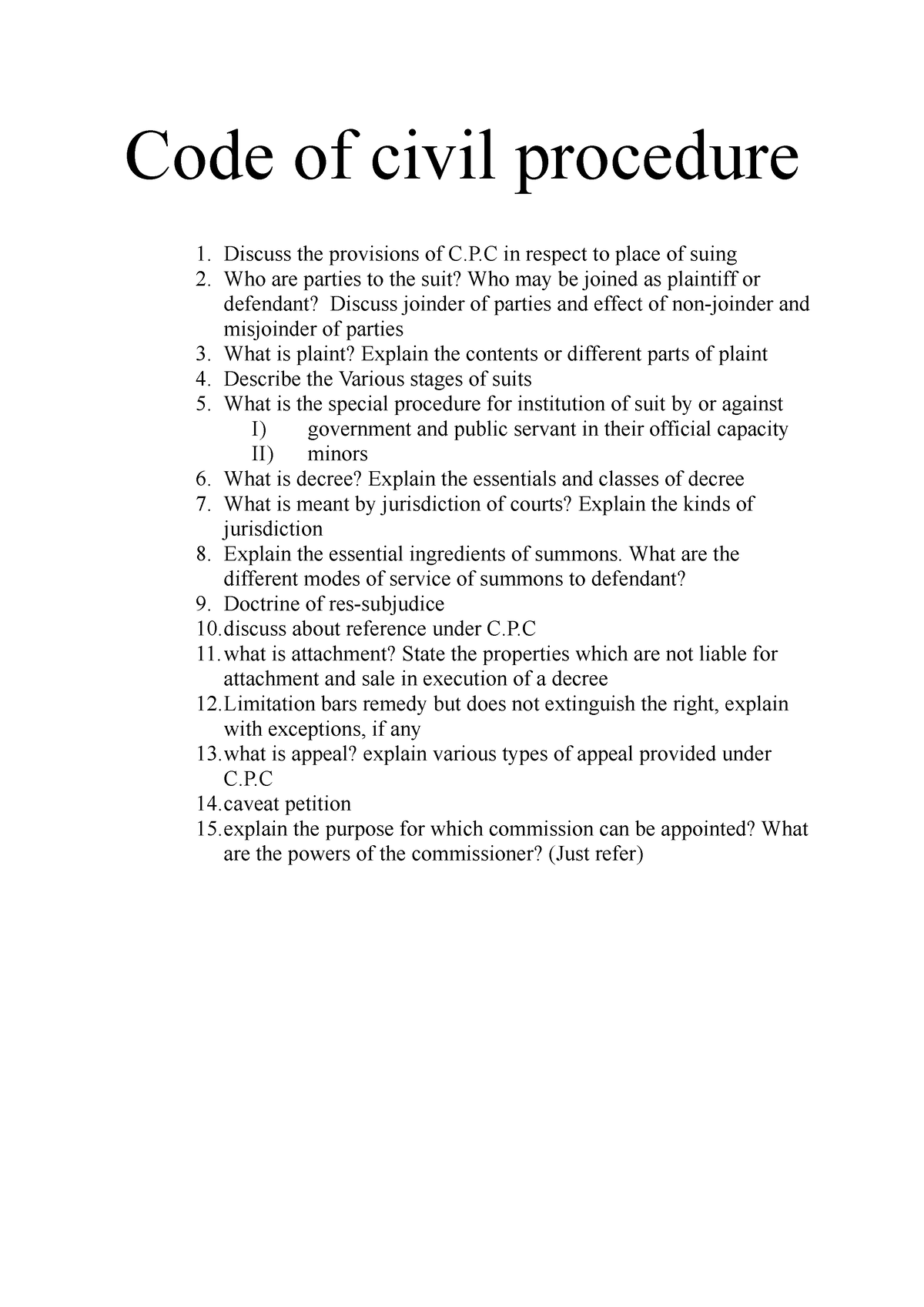 code-of-civil-procedure-code-of-civil-procedure-discuss-the