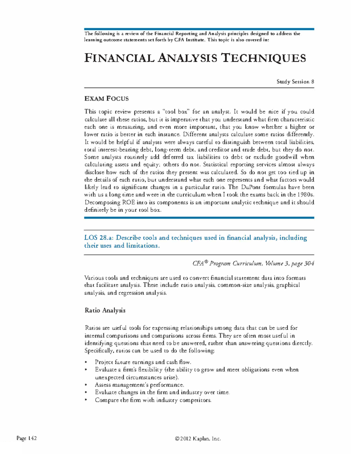 financial analysis thesis pdf