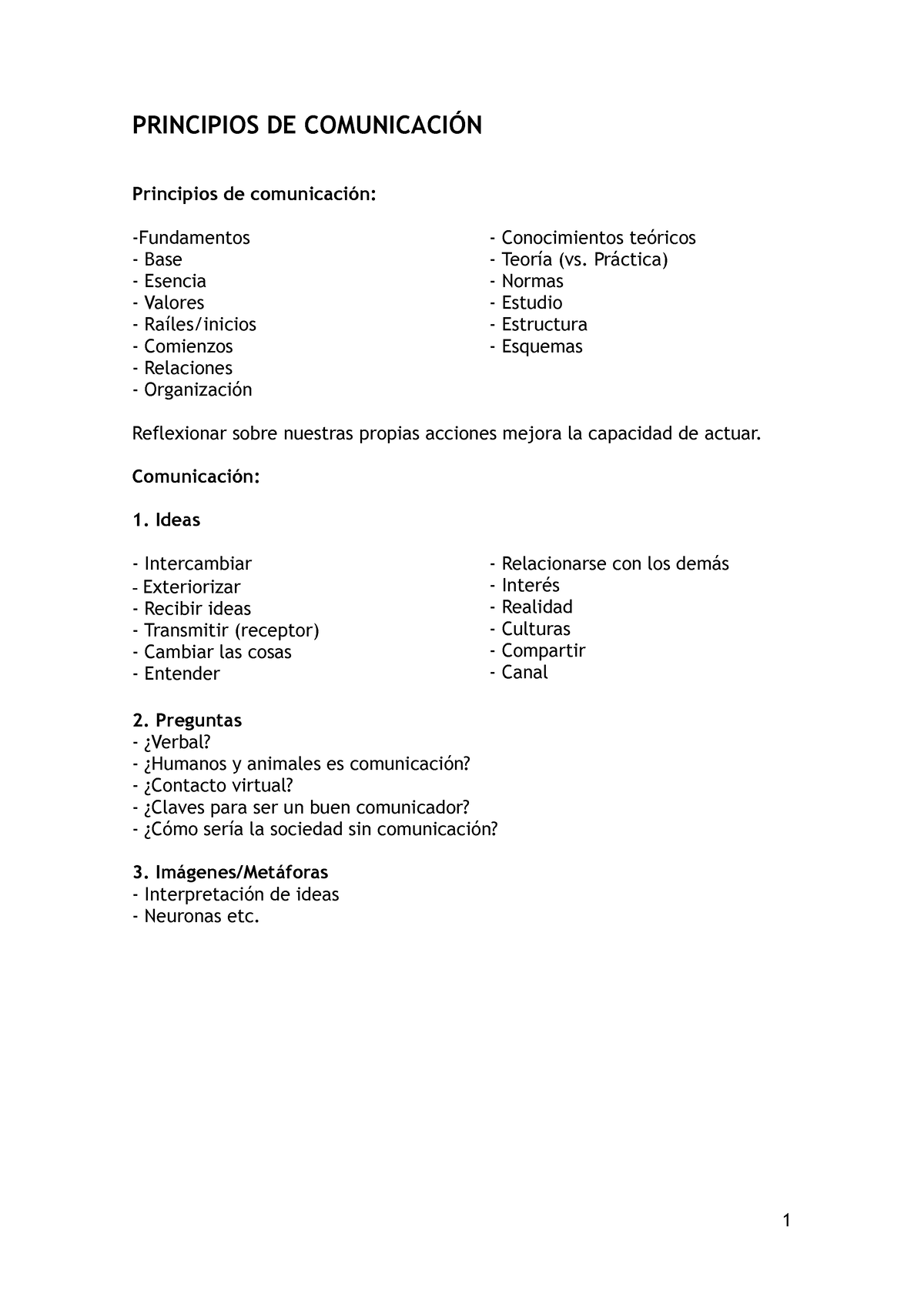 Tema Completo Notes Principios De ComunicaciÓn Principios De Comunicación Fundamentos Base 8854