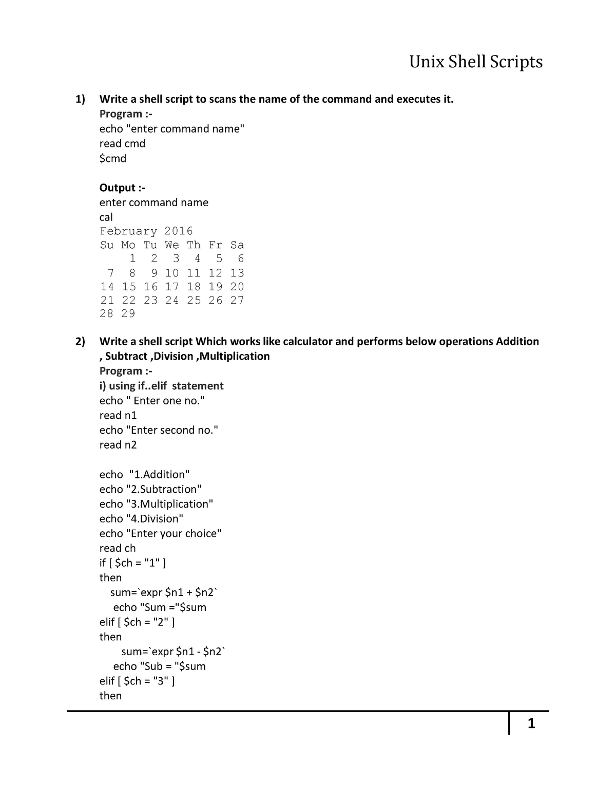 3140702-os-gtu-study-material-notes-unix-shell-scripts-1-write-a