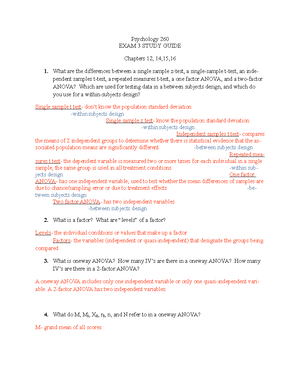 Research Methods Coffee Lab Notes and Study Guide - Two main types of ...