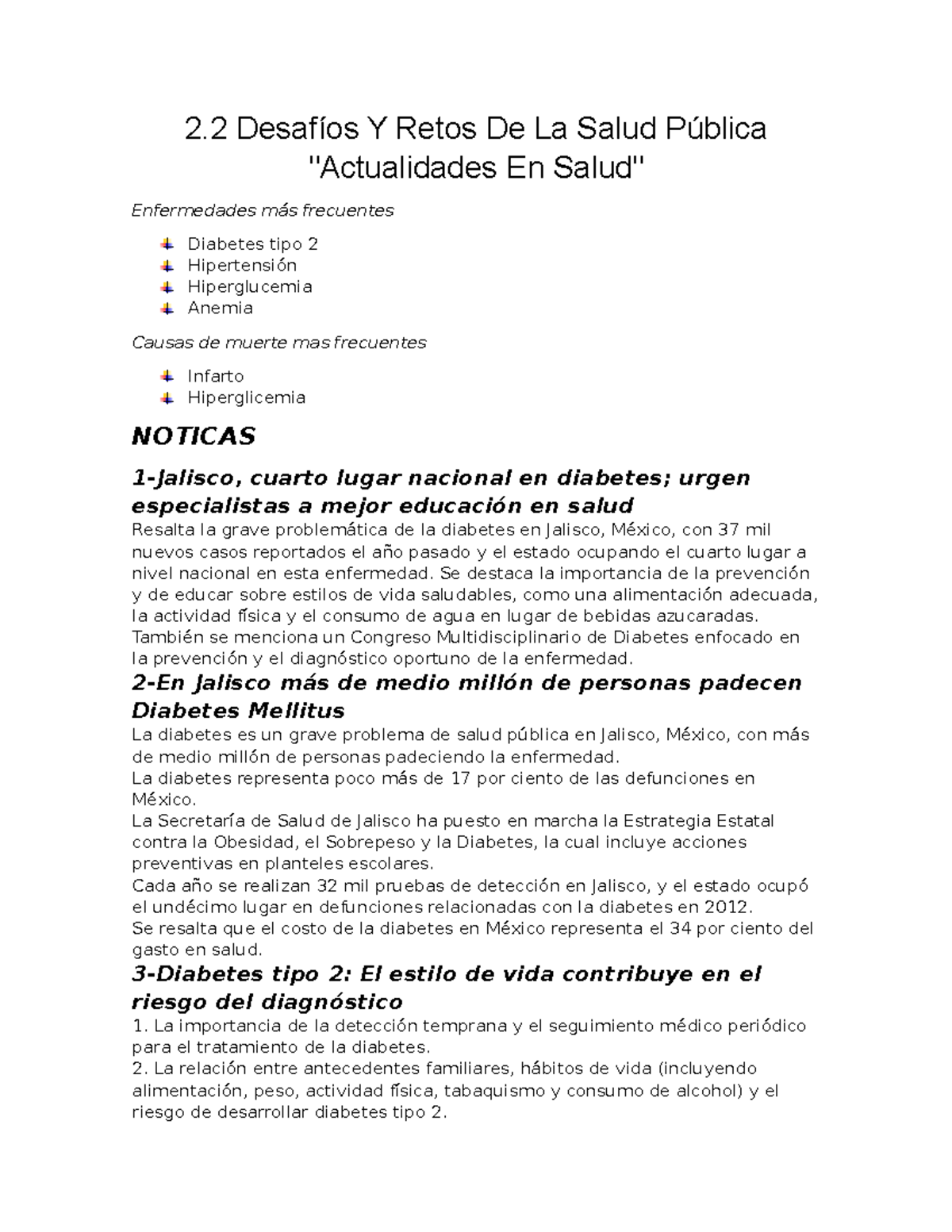 2 salud publica - 2 Desafíos Y Retos De La Salud Pública "Actualidades ...
