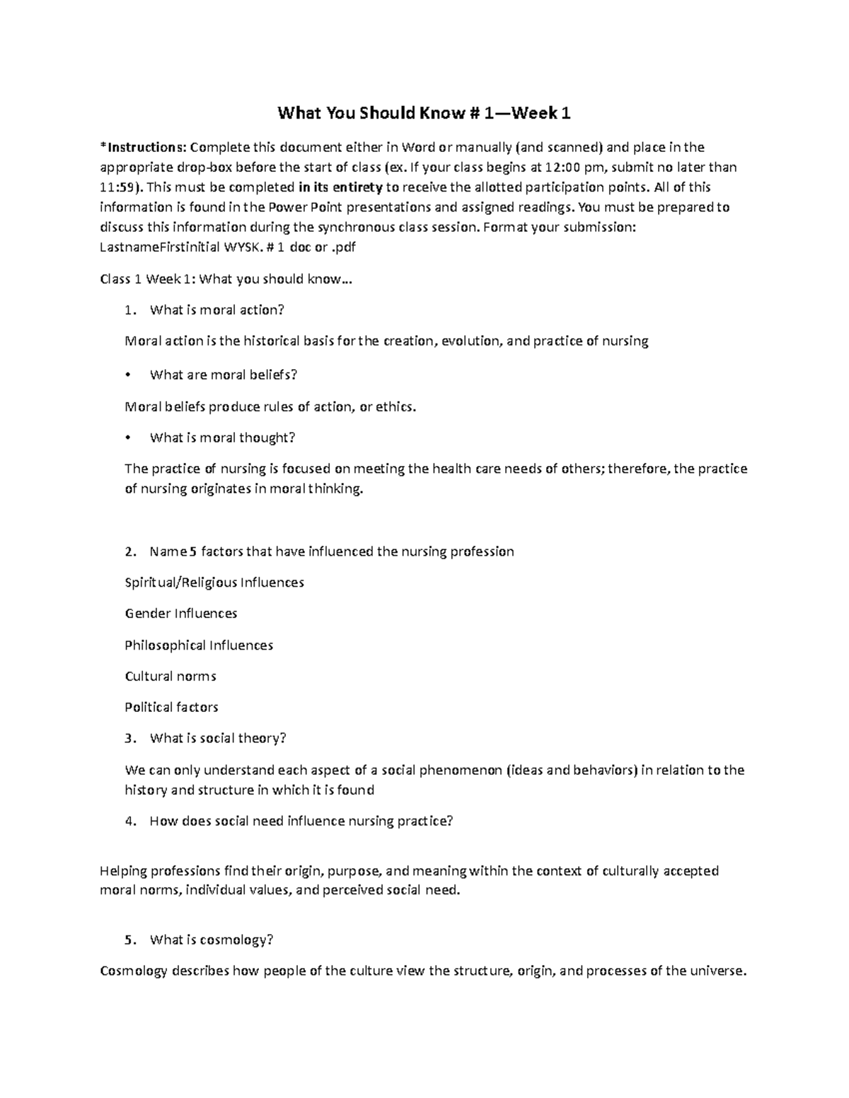 Han D WYSK # 1-Week 1 - homework - What You Should Know # 1—Week 1 ...