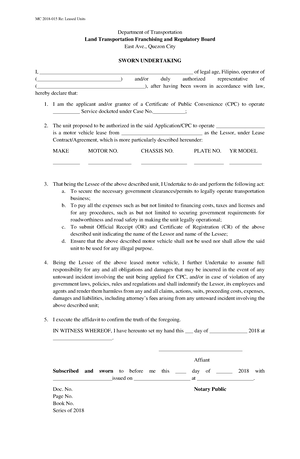 Motion Fo Extension Of Provisional Authority - Republic Of The 