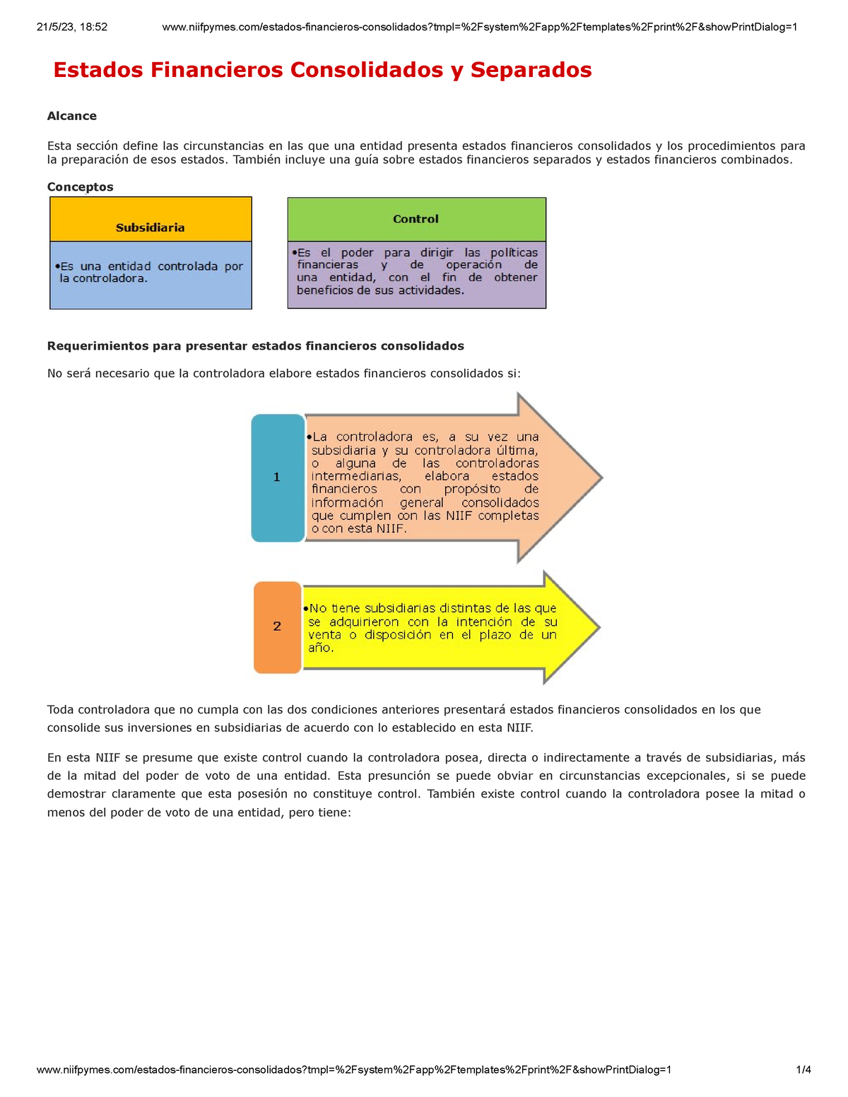 Estados-financieros-consolidados Teoria Resumida - Estados Financieros ...