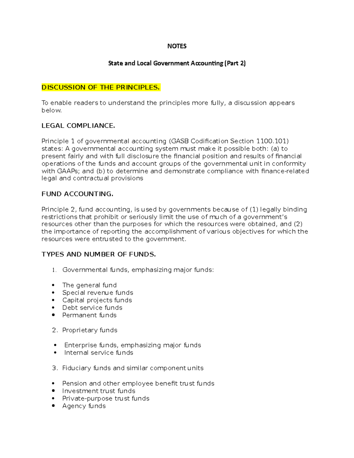 S&LGovernment - Legal Compliance Notes - NOTES State and Local ...