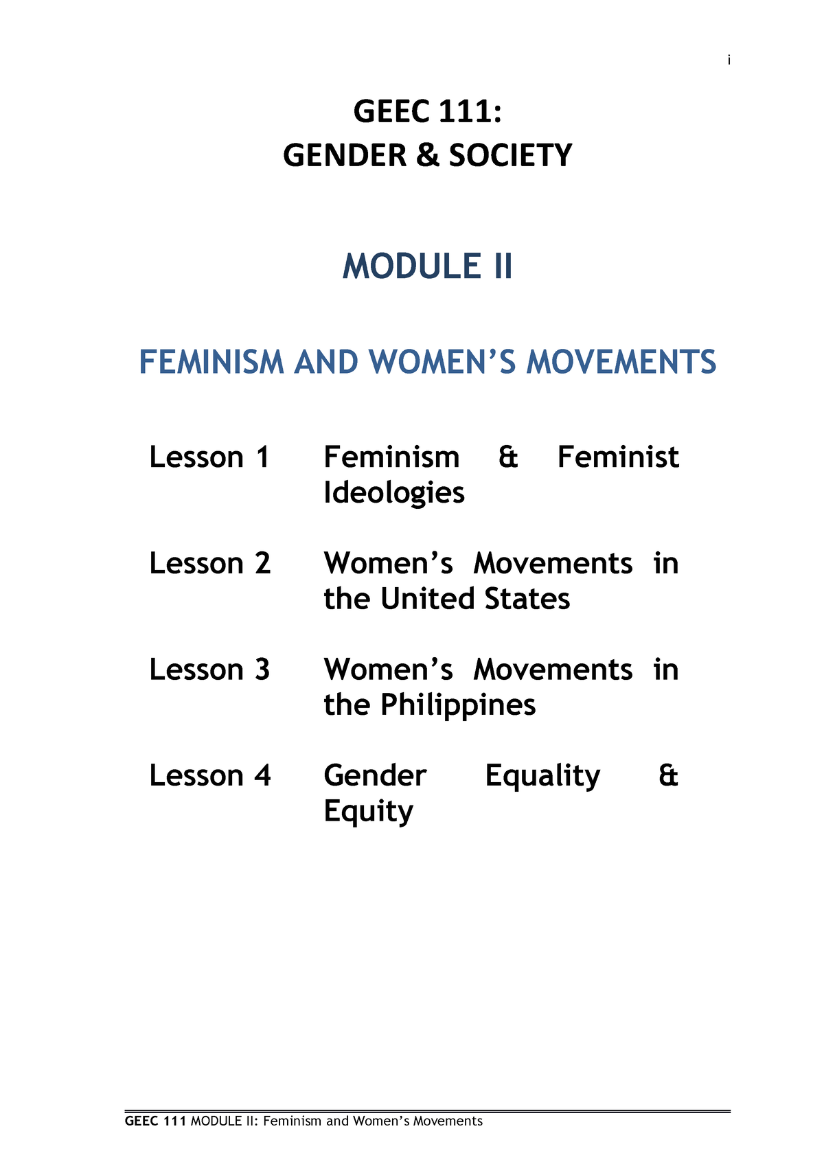 geec-111-gensoc-i-geec-111-gender-society-module-ii-feminism-and