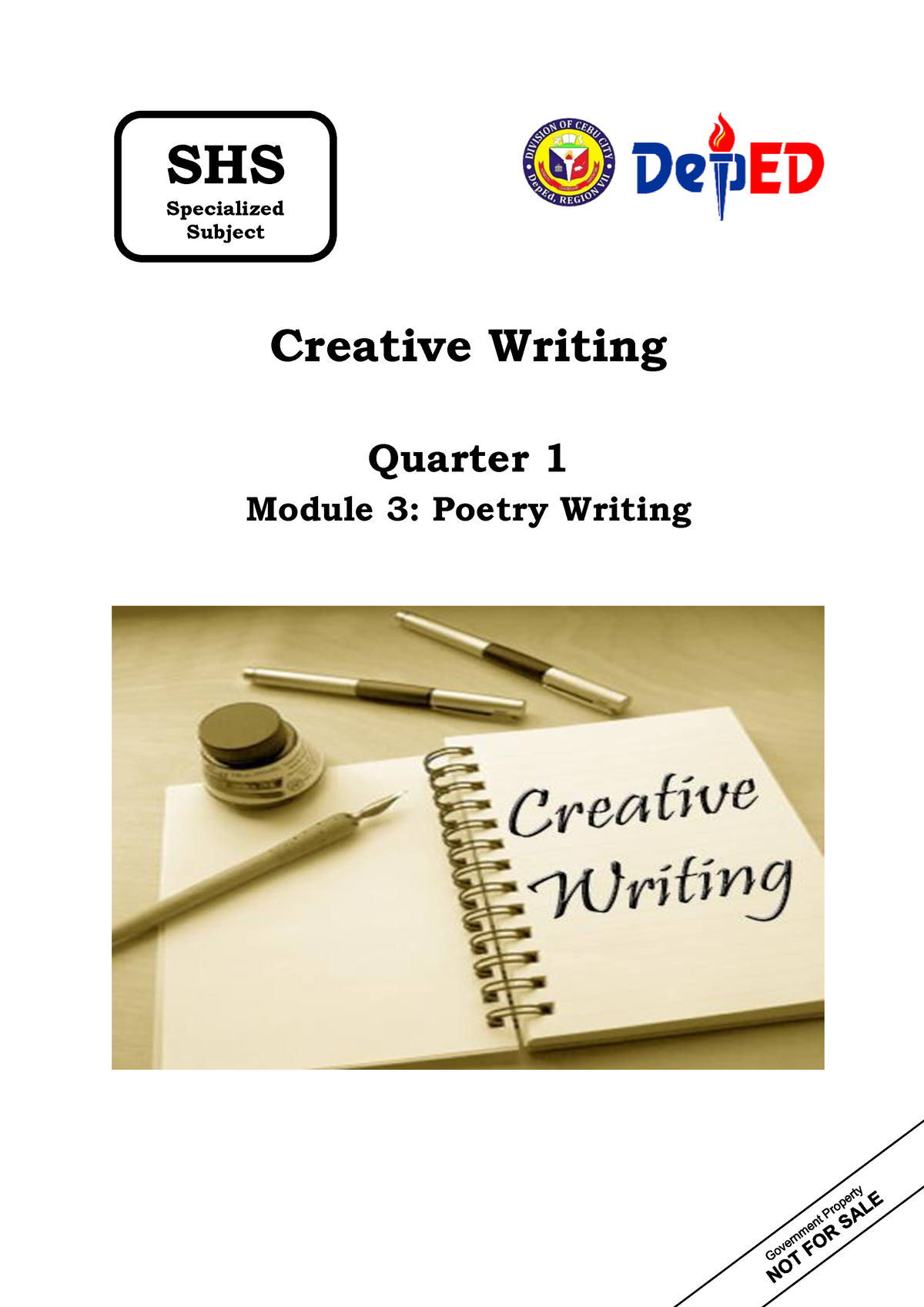 creative writing shs module 1