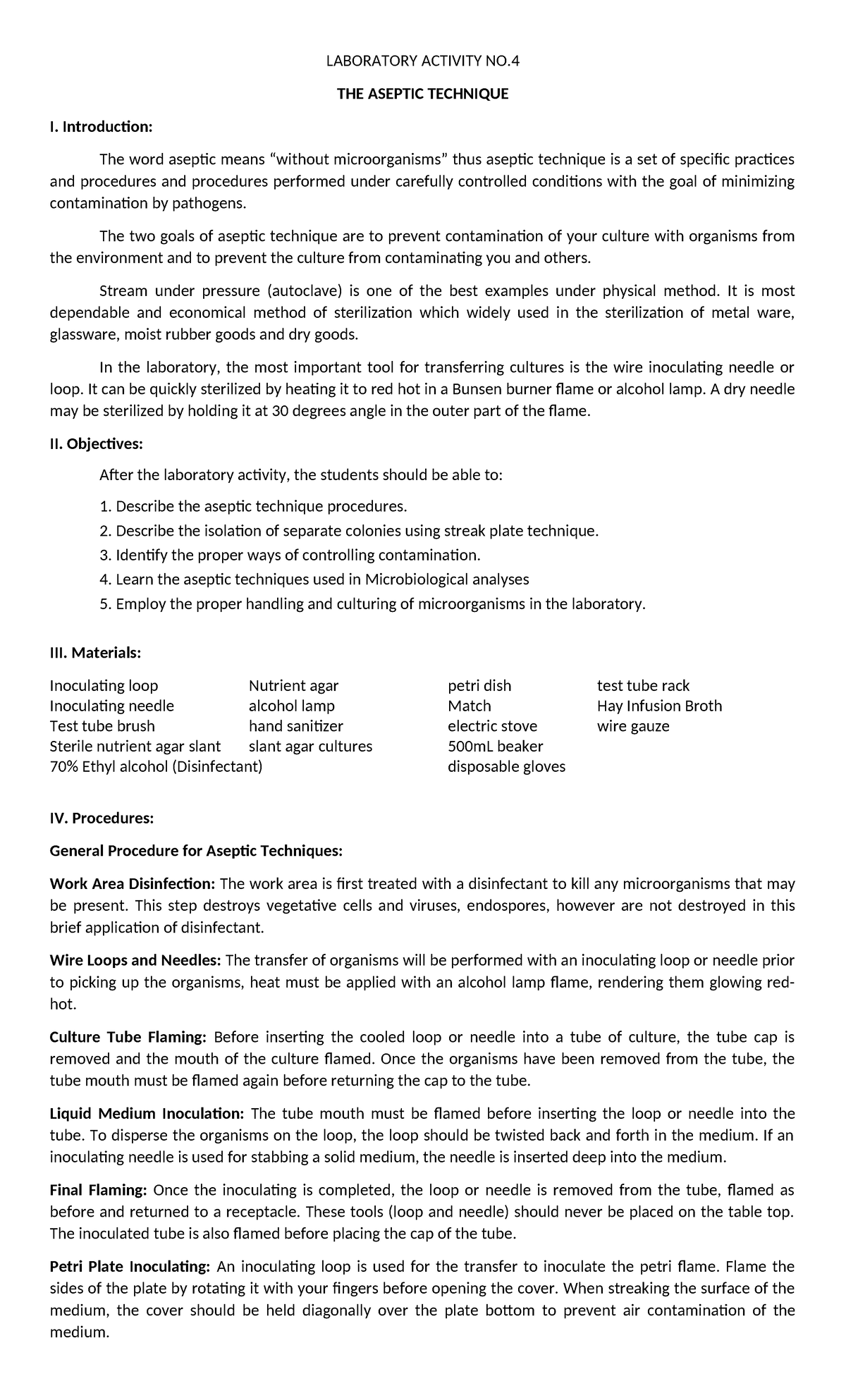 Microbiology-and-Parasitology-Laboratory-Activity-No.4 - LABORATORY ...