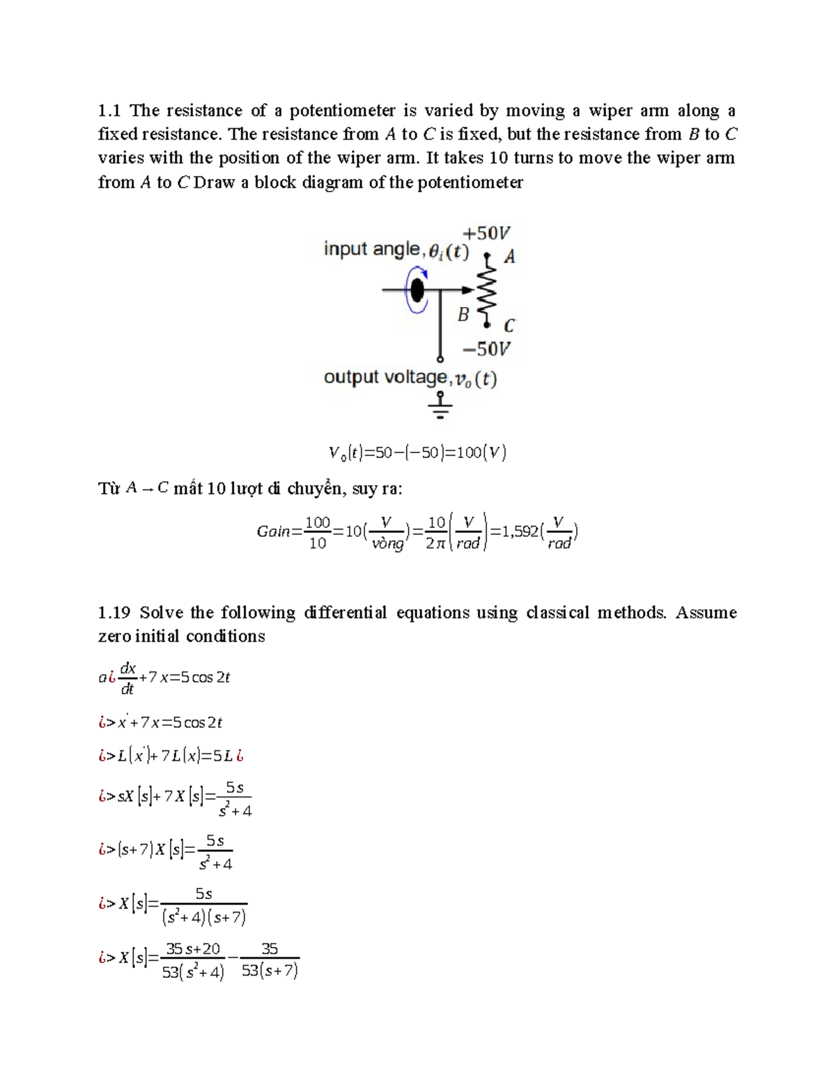 sadasdasdsadasdasd - 1 The resistance of a potentiometer is varied by ...