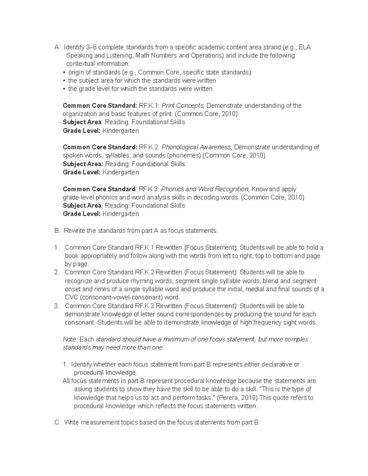 D184 Task 1 Revision 2 - D184 Task 1 - A. Identify 3–6 complete ...