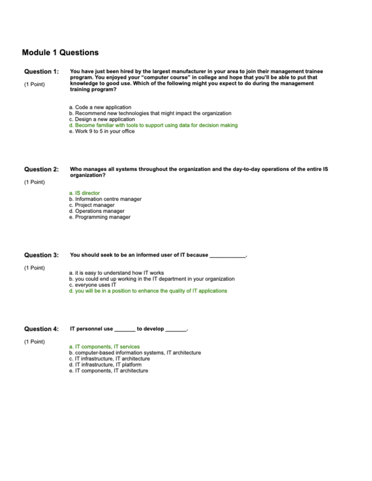 COMM226 - Chapter 1 - Quiz#1 - Questions & Answers - COMM 226 - StuDocu