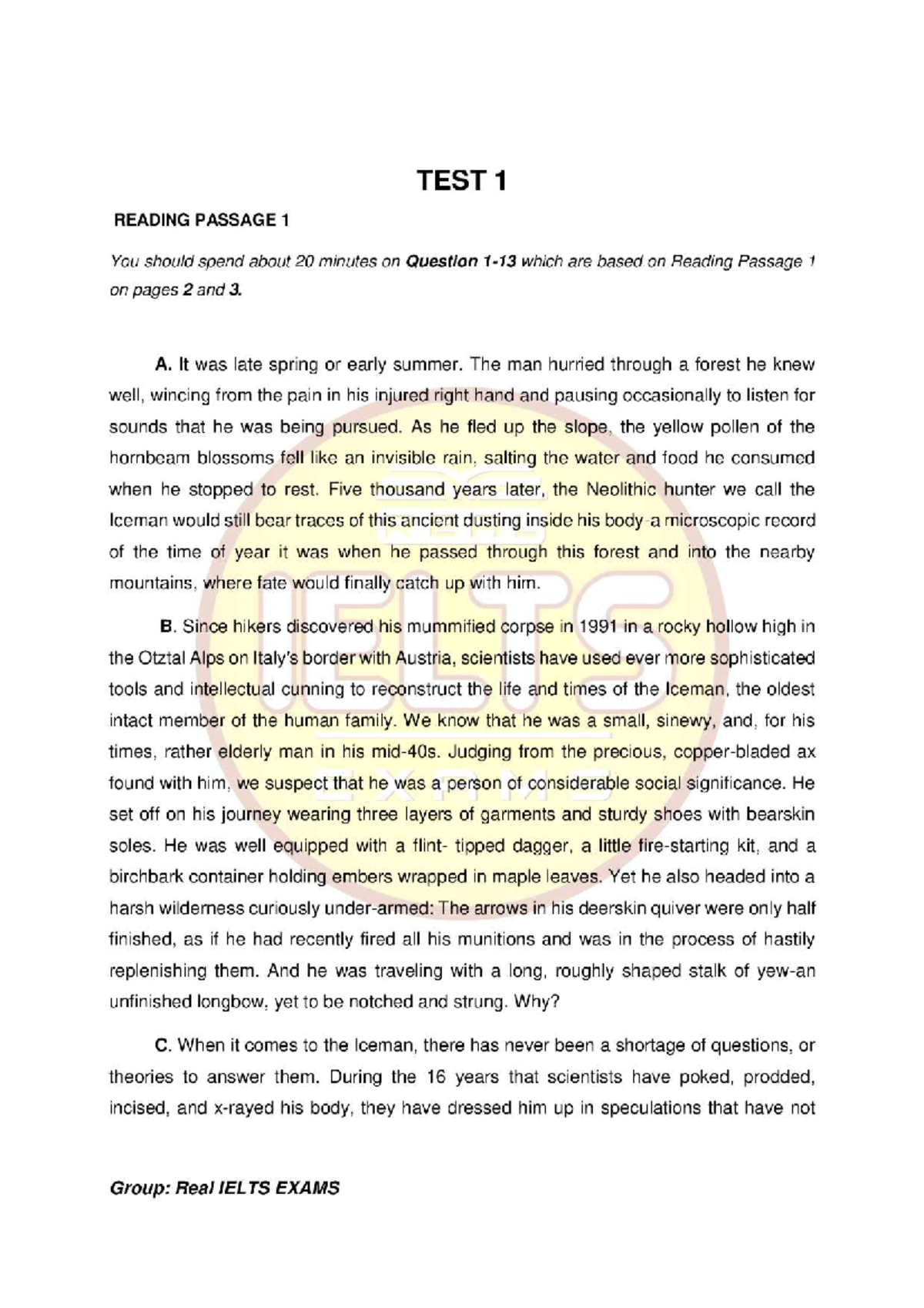 Test 1 - an essay - English - Studocu