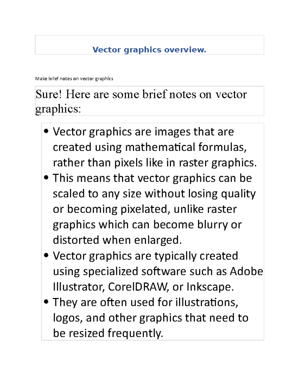 graphics-vector-graphics-overview-make-brief-notes-on-vector