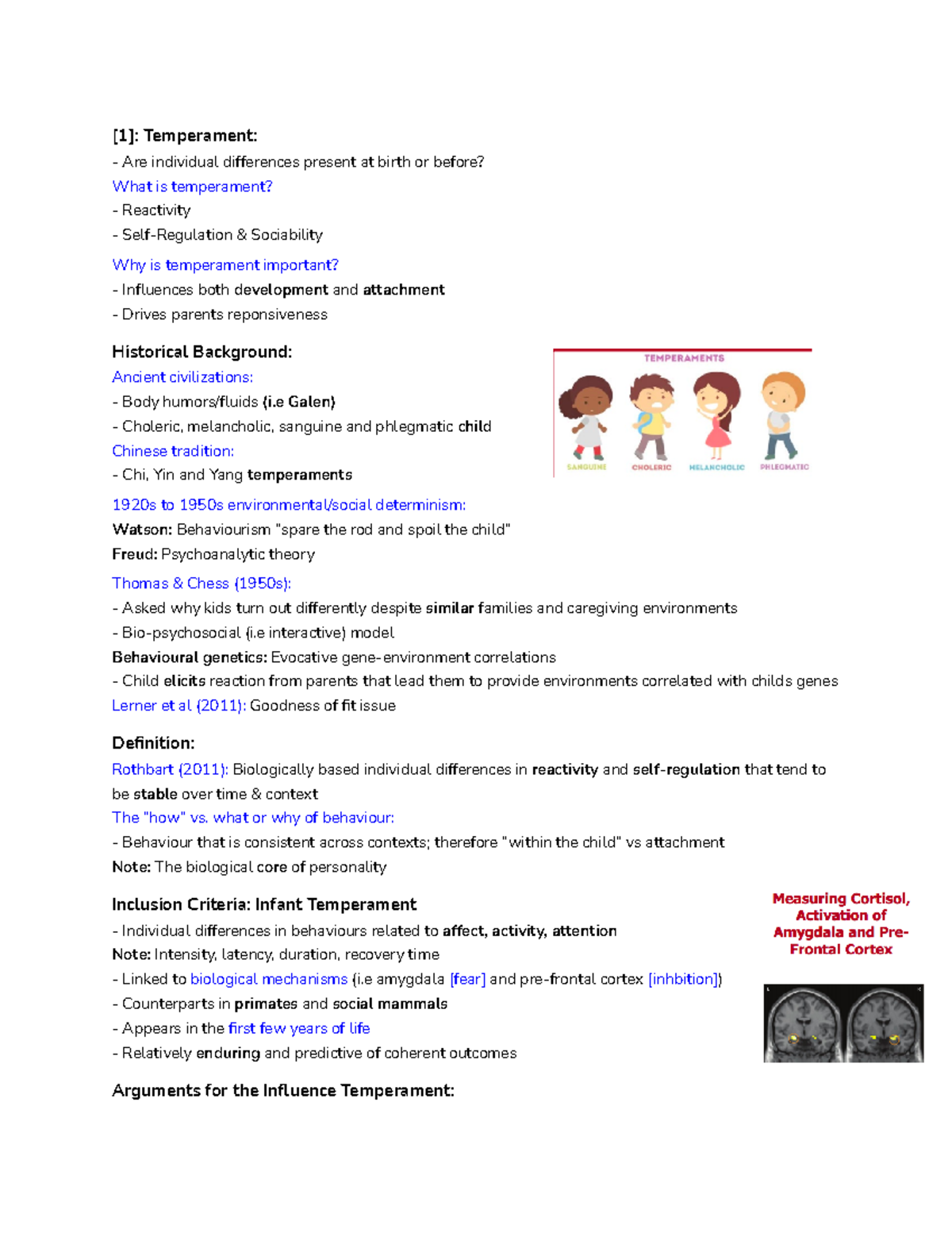 Week 6 Temperament Emotional Development And Regulation Pt1 1