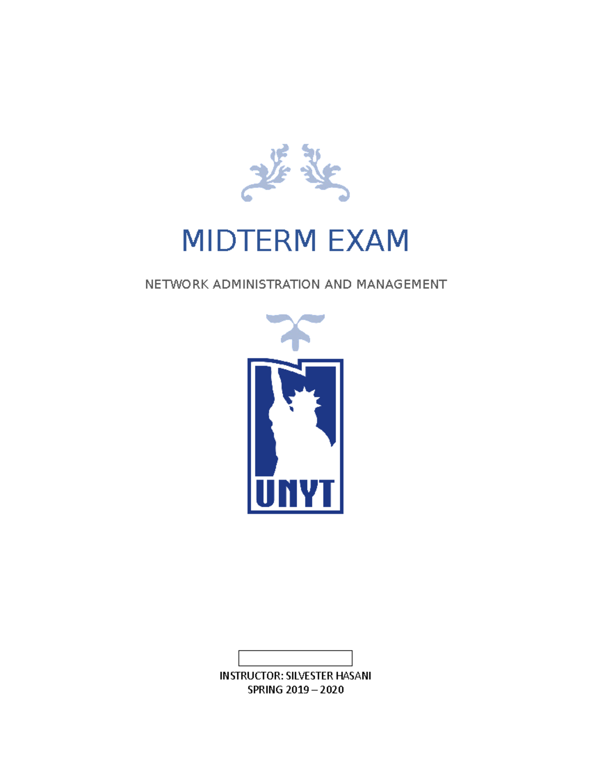 Midterm Documentation - MIDTERM EXAM NETWORK ADMINISTRATION AND ...