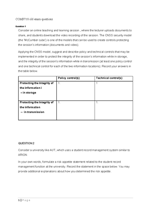Interim study indiv assignment 20% - 1 School of Engineering, Computer ...