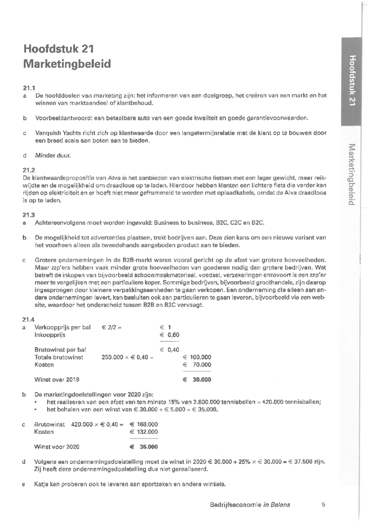 HAVO Antwoordenboek 2 H21 - Geschiedenis En Staatsinrichting - Studeersnel