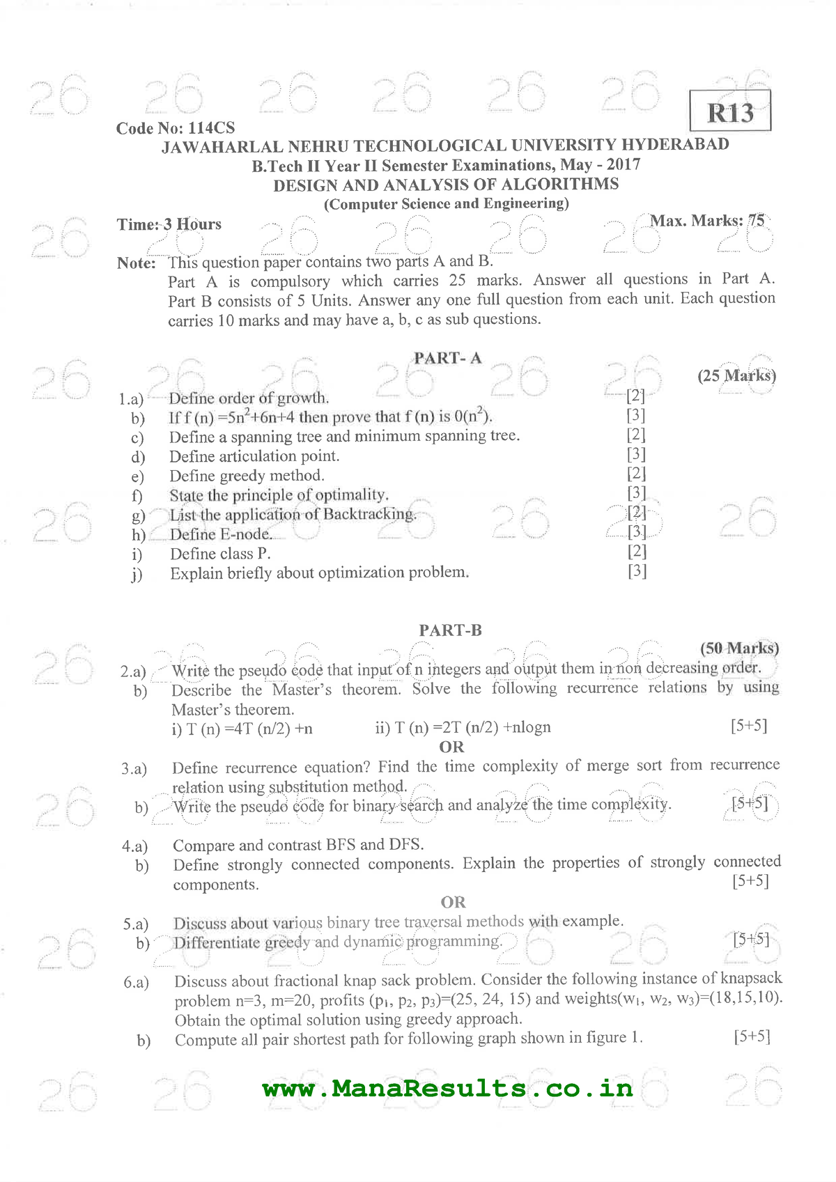 DAA Merged PDF - Daa previous question papers - ManaResults.co ...