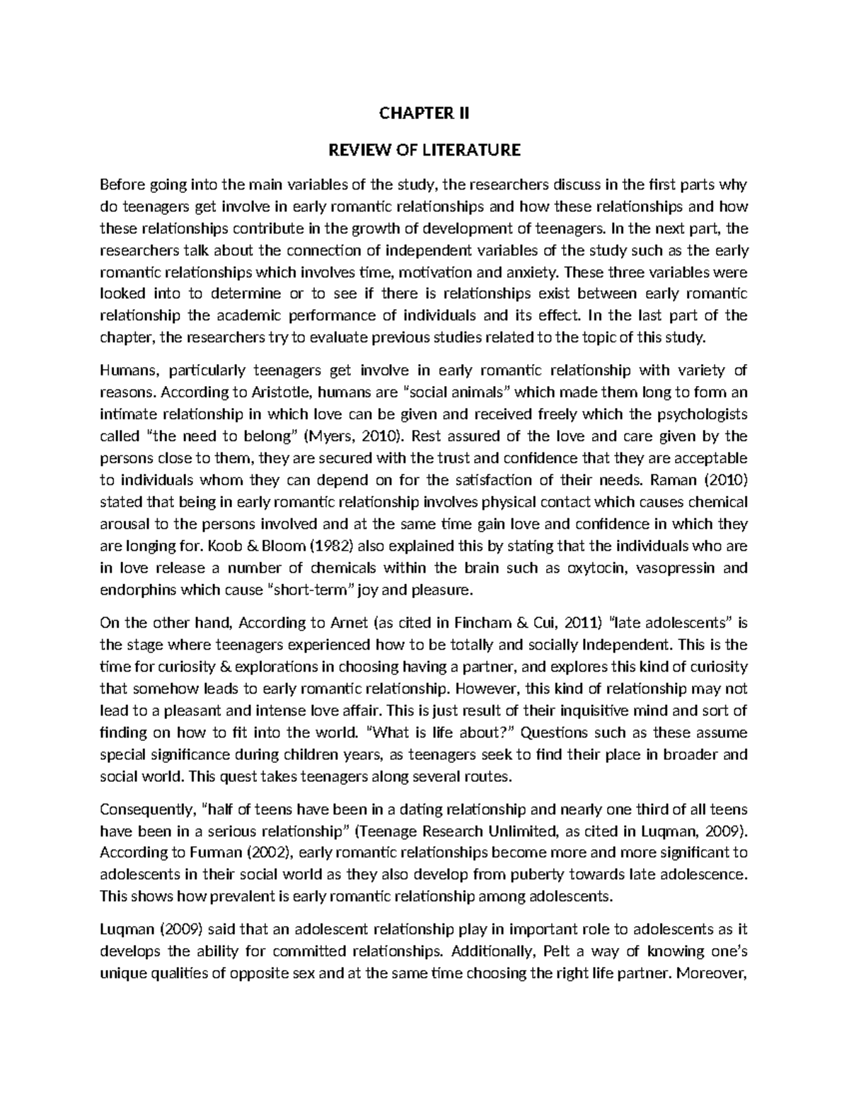 Chapter II Review Related Literature Group 1 - CHAPTER II REVIEW OF ...