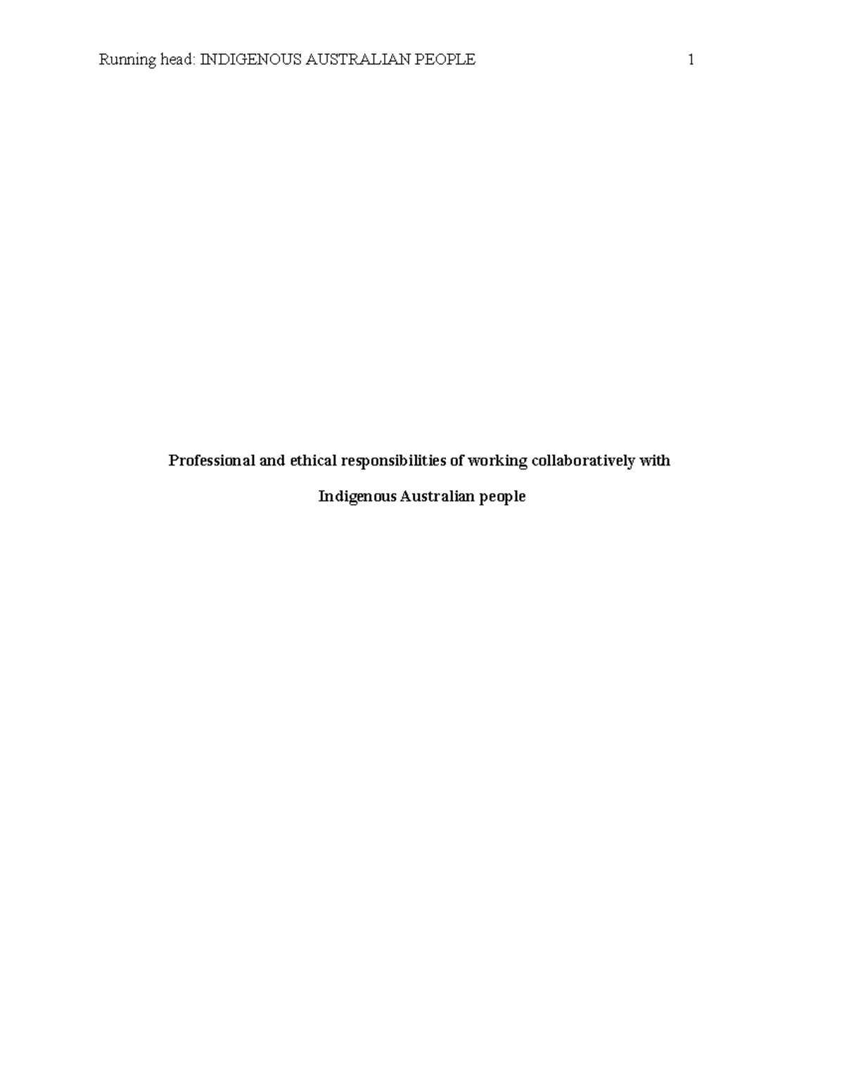 another pointless essay - Professional and ethical responsibilities of ...