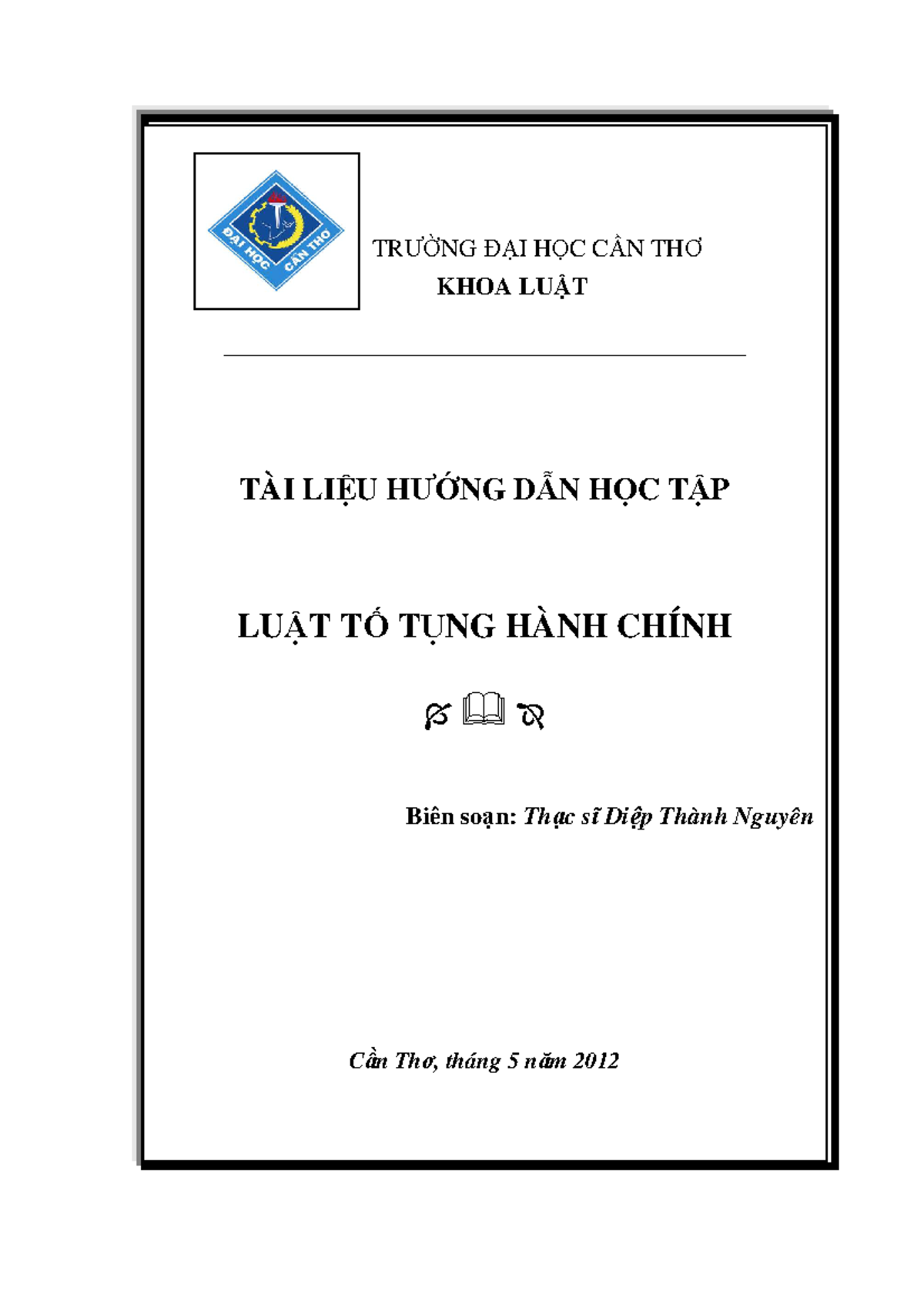 Giao trinh luat to tung hanh chinh 5 ph m vi v i t ng s d ng gi o