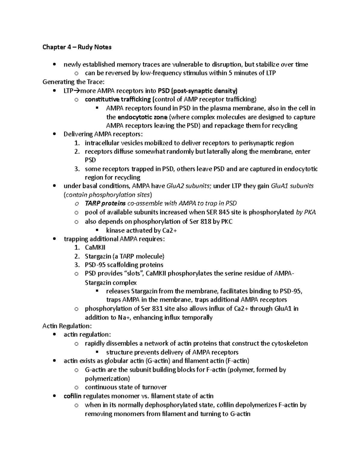 Rudy Chapter 4 - Textbook notes - Chapter 4 – Rudy Notes newly ...