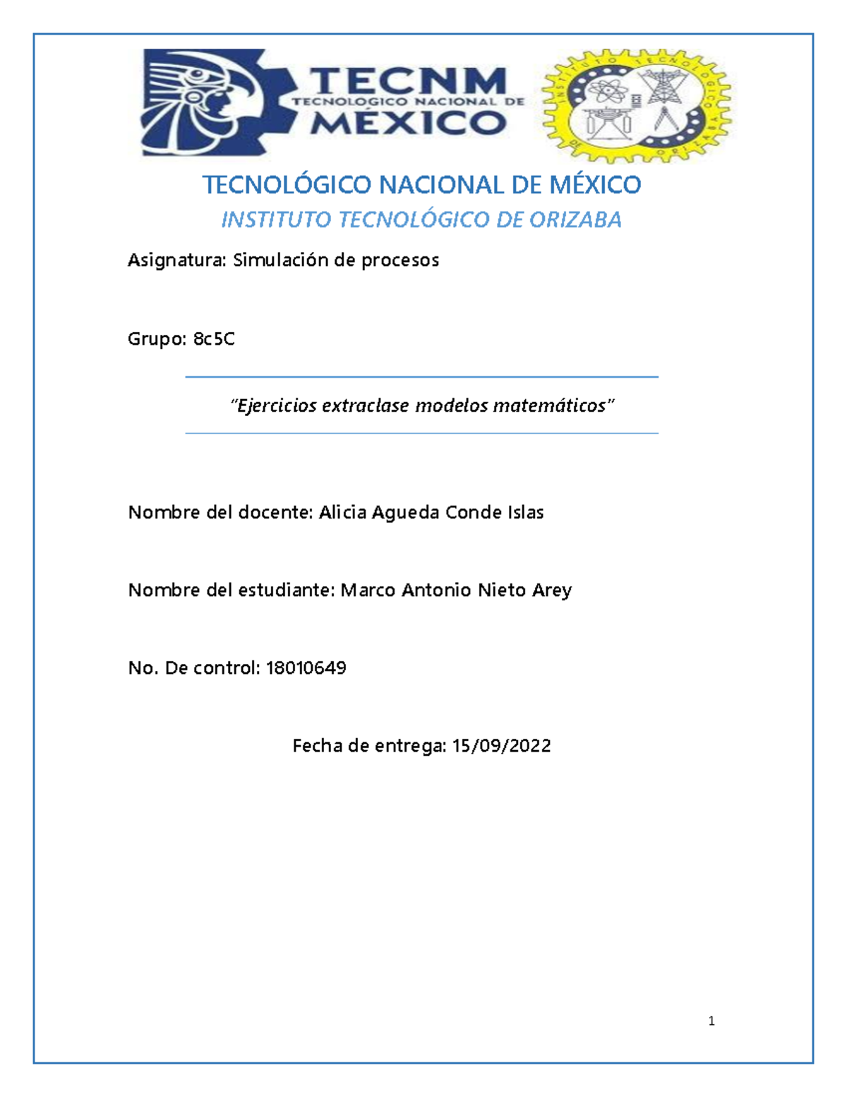 MMU1 Nieto Arey Marco Antonio - TECNOL”GICO NACIONAL DE M.. INSTITUTO ...