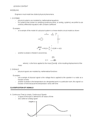 Systems and Design Chapter 1 - LESSON CONTENT 2 Basic Construction The ...