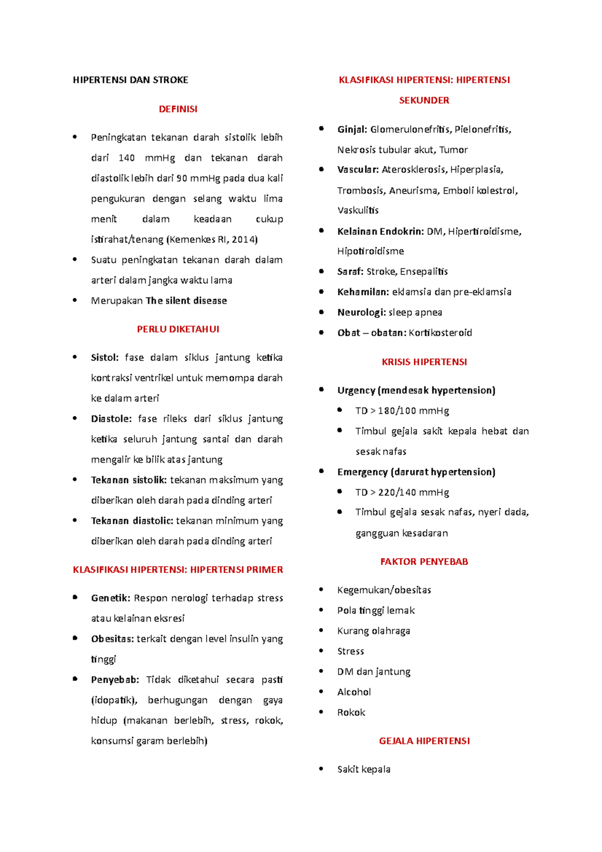 Dietetika Penyakit Degeneratif Hipertensi Dan Stroke - HIPERTENSI DAN ...