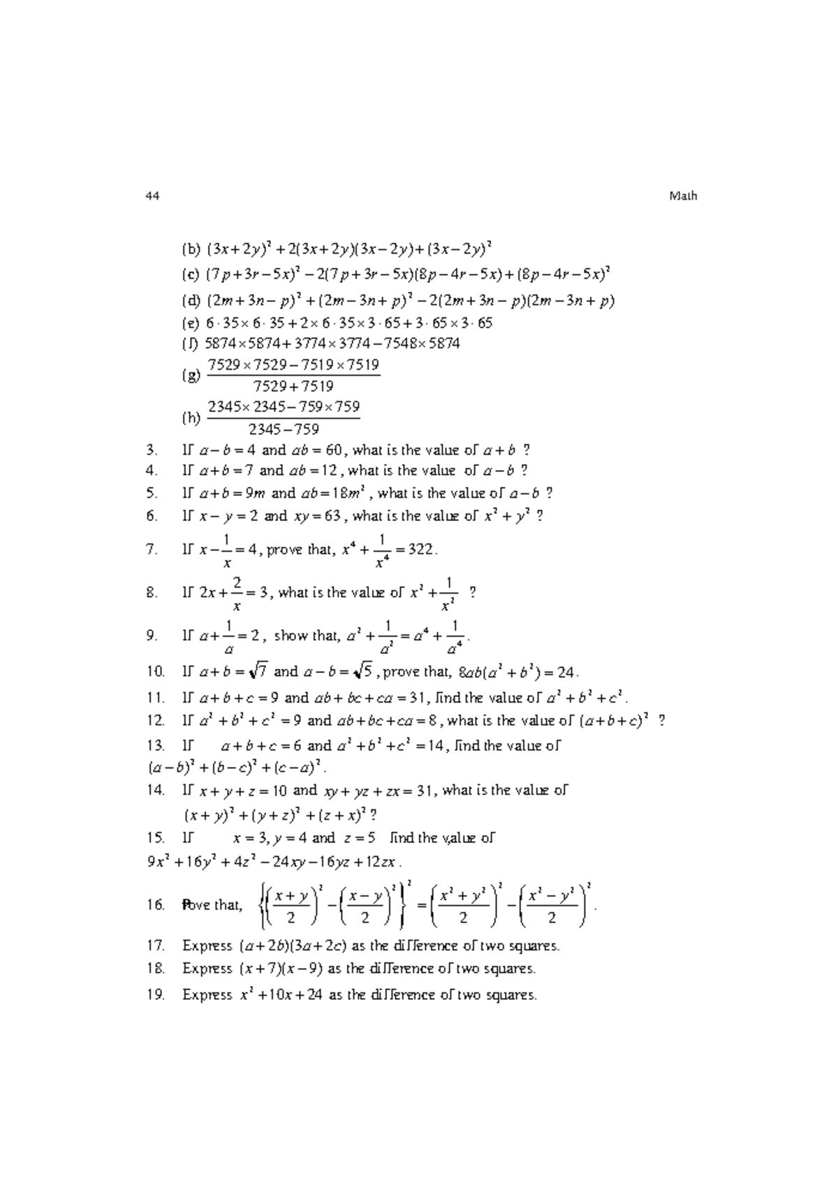 Mathematics Class 9 10 PDFDrive 7 b 3 X 2 Y 2 2 3 X 2 Y