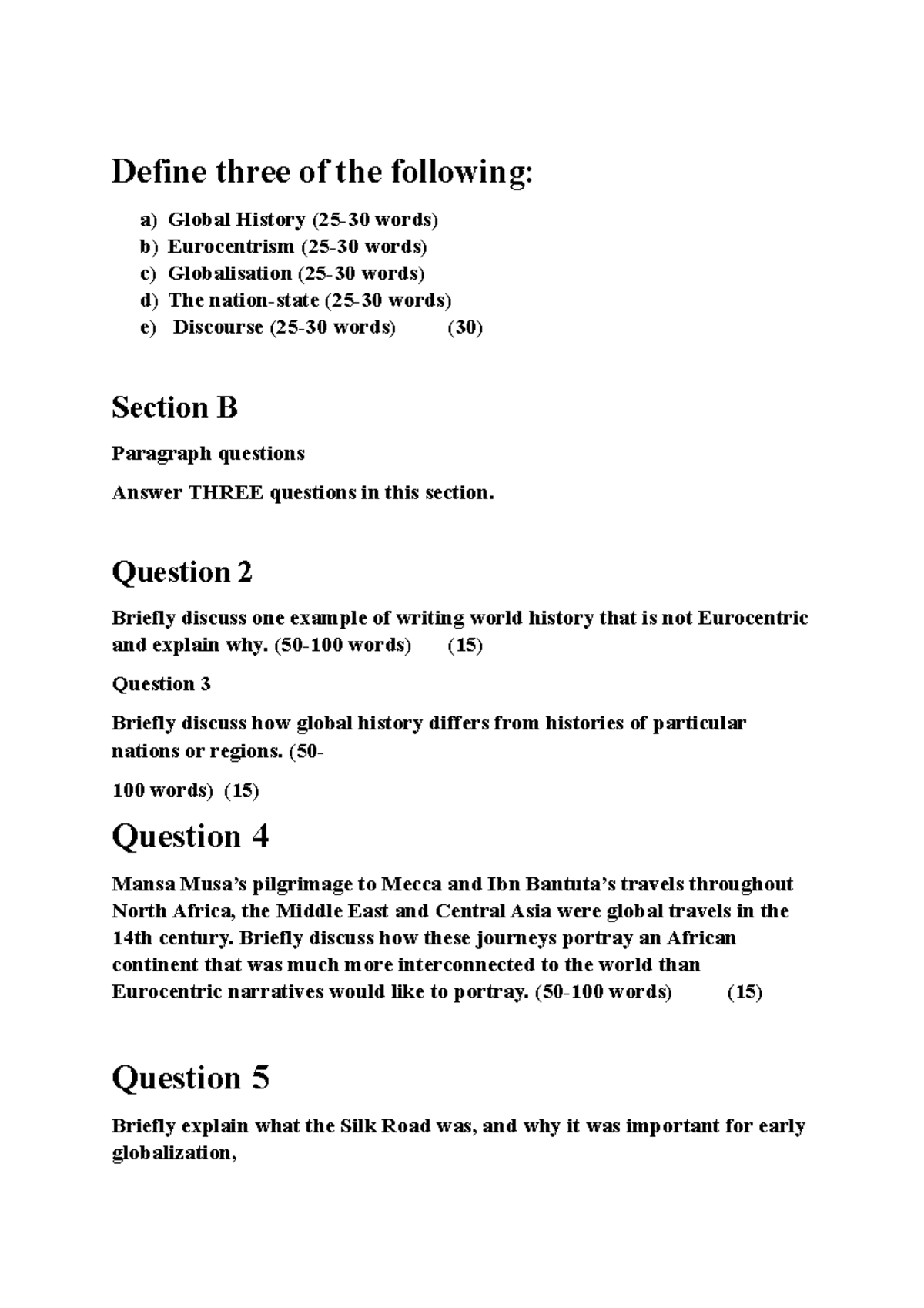 history-question-paper-123-define-three-of-the-following-a-global