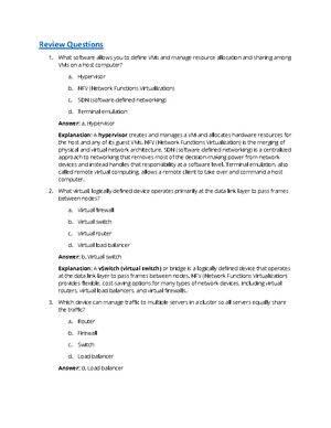 Netplus 9e Mod05solutions - Module 5: Cabling Solution and Answer Guide ...