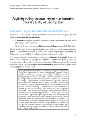Exemplier Langue et Style - Claire Badiou-Monferran — Langue et Style 1 ...