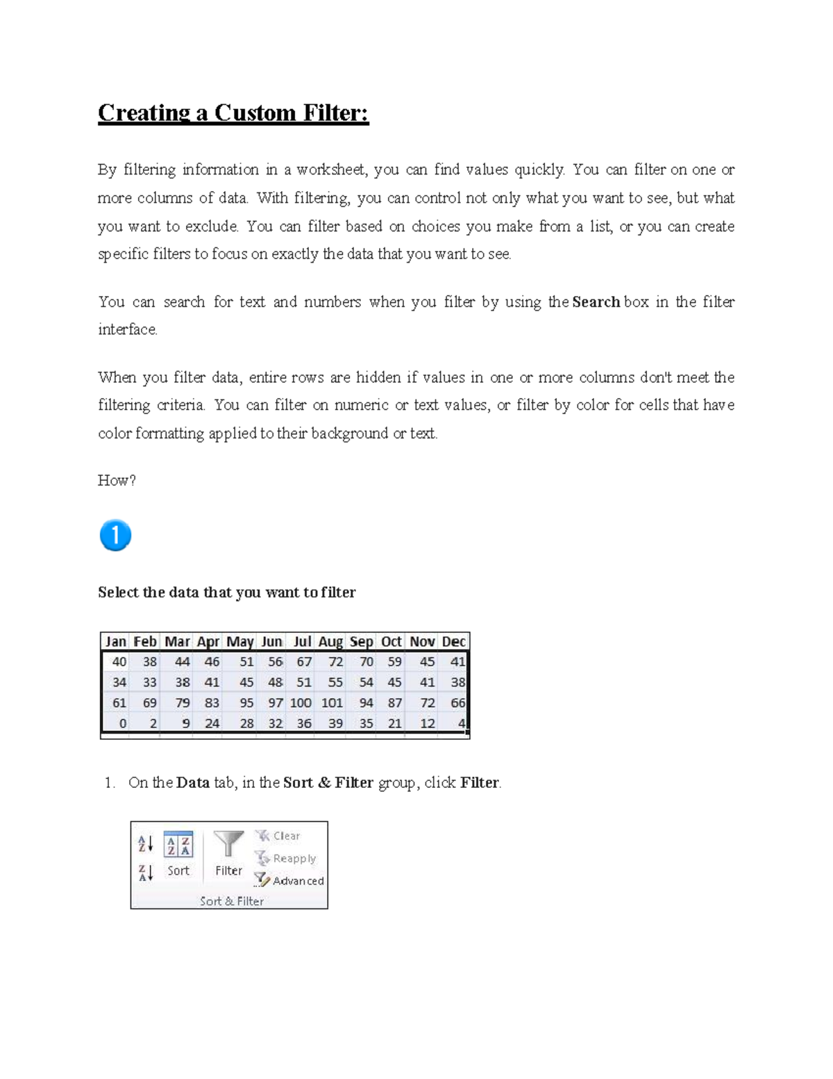 Bds unit-3-4-5 - BDS unit 345 notes - Creating a Custom Filter: By ...