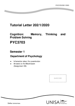 PYC3703 201 2023 1 b - PYC3703/201/1/ Tutorial Letter 201/1/ PYC ...