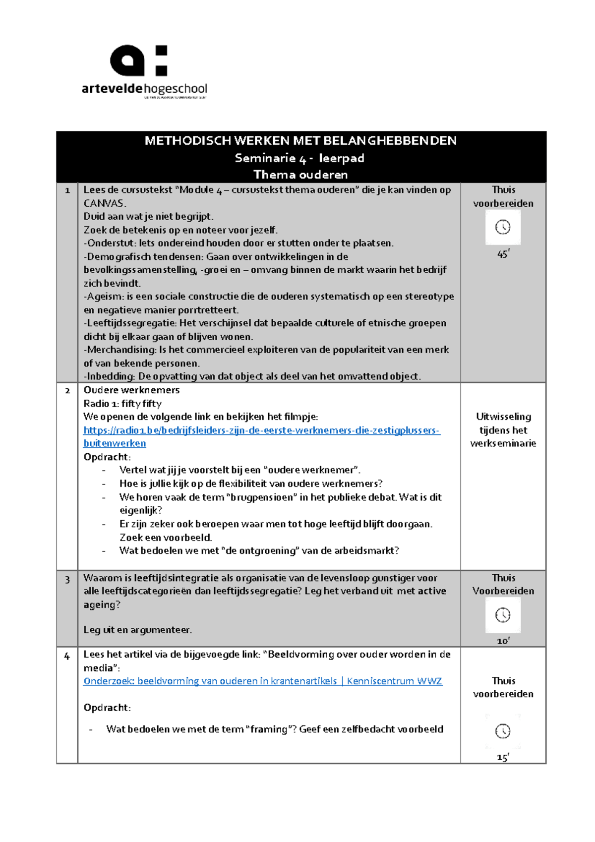 MWB leerpad module 4 (2023) - METHODISCH WERKEN MET BELANGHEBBENDEN ...