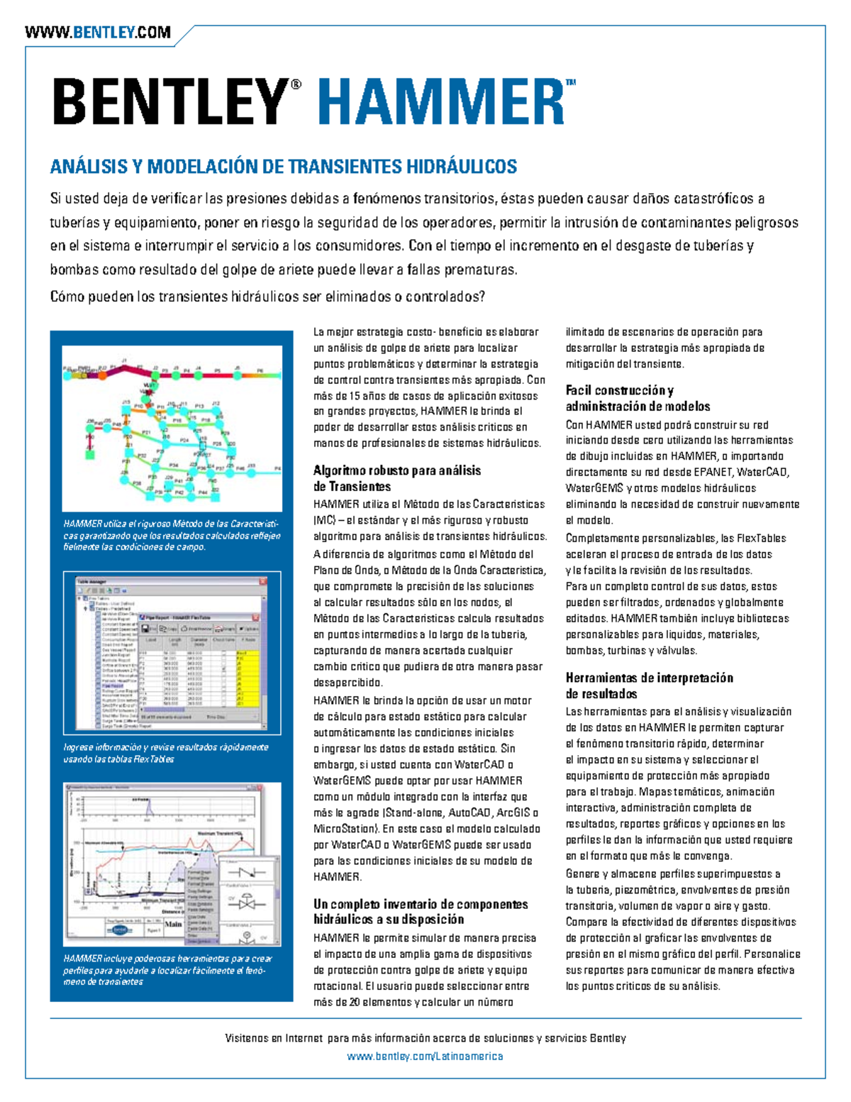 Hammer espanol MANUAL DEL SOFTWARE HAMER DE LA FAMILIA BENTLEY